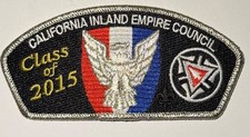 California Inland Empire Council Eagle Scout Class of 2015 CSP Patch