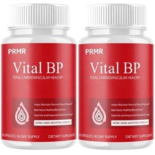  2 Pack Vital BP Advanced Blood Support Vitamin Formula VitalBP - 120 Capsules