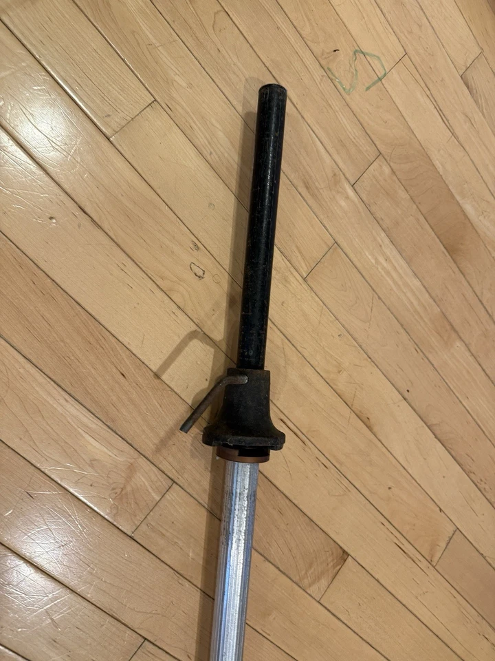 Винтажная Золотая Тренажерный зал 1» веса подъема штанга стандарт прямой штанги 58» + воротники - Изображение 3 из 4