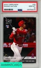 2018 TOPPS NOW SHOHEI OHTANI #42 PSA 10 GEM MT RC