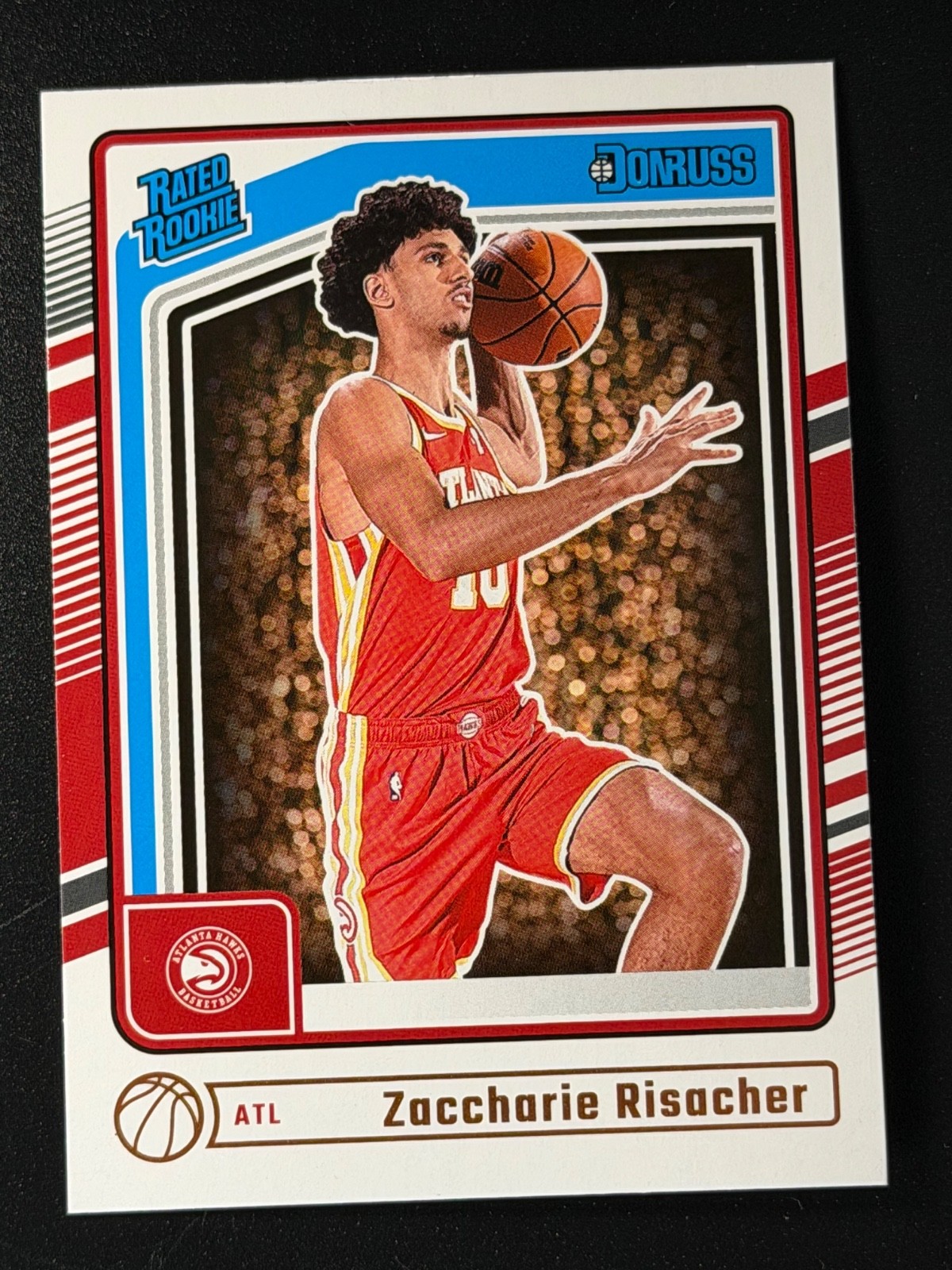 2024-25 Panini Donruss - Rated Rookie Zaccharie Risacher #219 (RC)