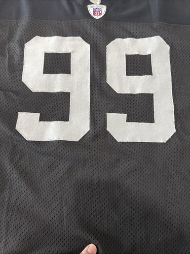 Vintage Reebok Authentic NFL Oakland Raiders Warren Sapp 99 Jersey Mens 54 Sewn - Picture 3 of 9