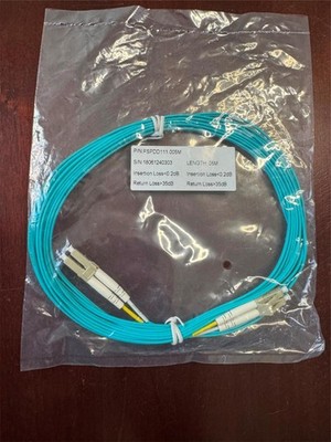 New Sealed Fiber Patch Cable FSPDD111.005M Corning Patch Cable - 16.4 Feet