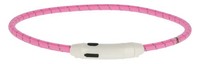 Led-Halsband FüR Hunde, 65 Cm, Pink, Nylon, Kerbl Pet Maxi Safe