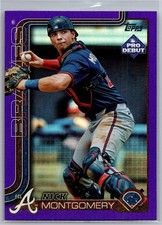 2025 Topps Pro Debut - Nick Montgomery #PD-147 Purple Foil /299 (RC)