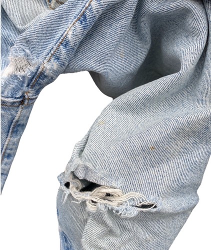 Lucky Brand Jeans Lot Of 4 Pairs Vintage Dungarees Light Wash Distressed Size 32 - Picture 19 of 21