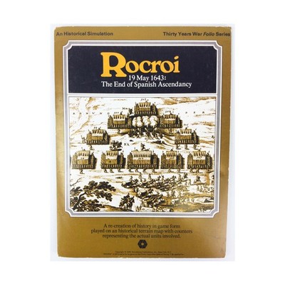 SPI Folio Wargame Thirty Years War - Rocroi Bag VG/VG+