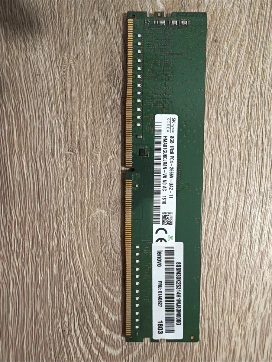 25+ SK hynix Computer PC4-21300 (DDR4-2666) Bus Speed Memory (RAM