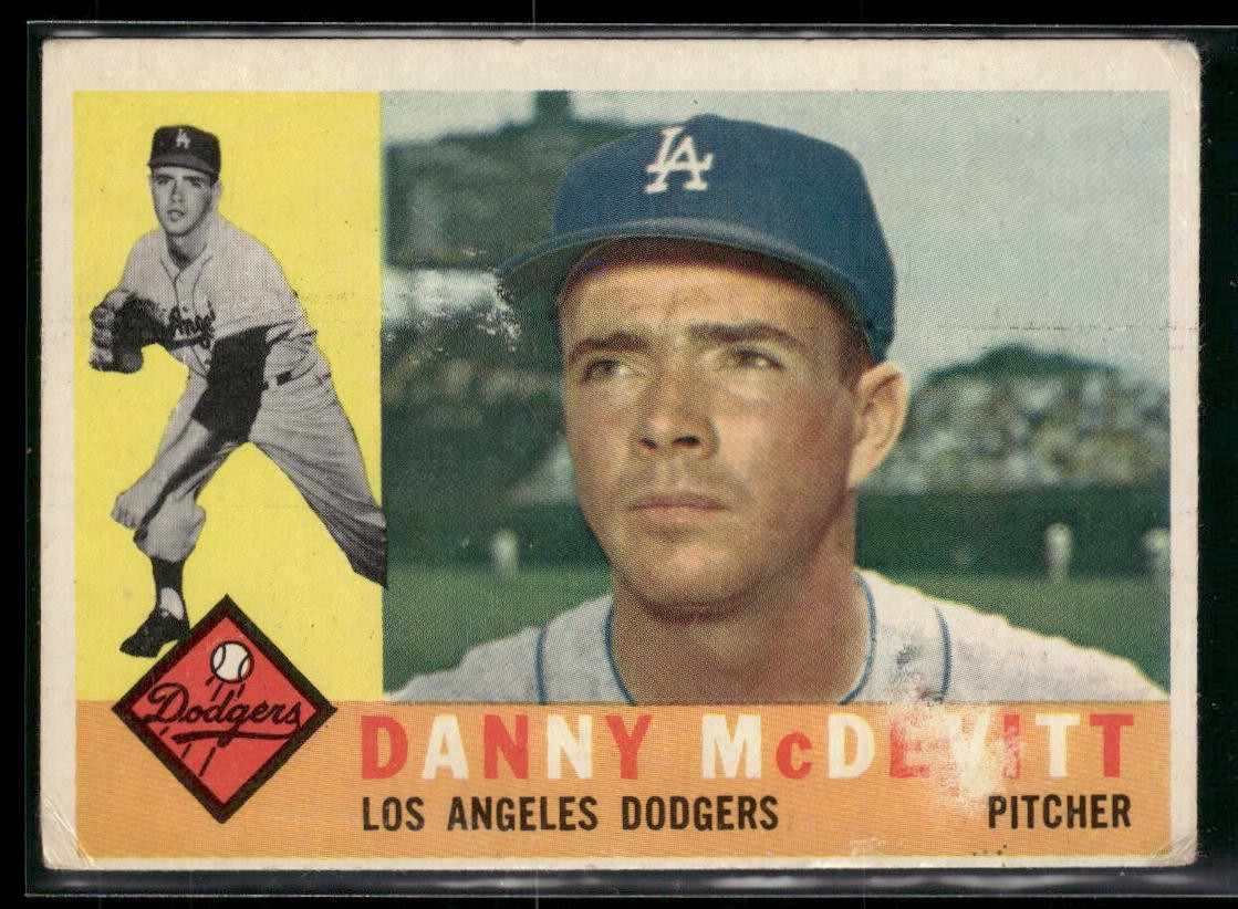 1960 Topps #333 Danny McDevitt