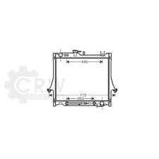 Radiateur Isuzu D-MAX