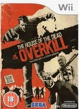 House of the Dead Overkill - Nintendo Wii Survival Horror Shooter Video Game