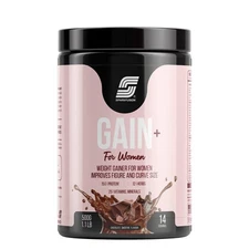 Sparkfusion Gain+ Women Weight Gainer 12 Herbs Protein Vitamins | Choco 500g