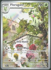 Floragato 197/193 Holofoil Illustration Rare Paldea Evolved NM Pokemon