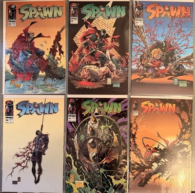 Spawn Comic Lot: Issues #26, 28, 29, 30, 31, 32 (6-Issue Set) - Image Comic 1995