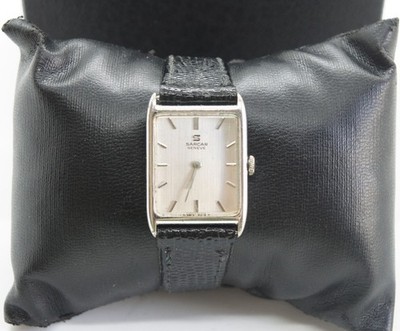 Vintage Rare Sarcar Geneve Manual Wind Swiss Watch Wristwatch