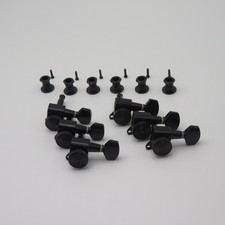Guitar Locking Tuners Tuning Pegs Machine Heads for Les Paul Guitar Chrome/Black