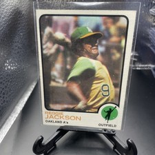 1973 Topps - Reggie Jackson #255,  Vibrant Color, Great Corners, No Marks, NM-M