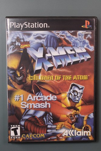 X-Men: Children of the Atom | Sony PlayStation PS1 | Disc mit Proxy Case
