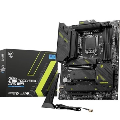 MSI MAG Z790 TOMAHAWK MAX WIFI GAMING MOTHERBOARD ATX LGA 1700 - Black