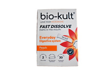 Bio-Kult Everyday Fast Dissolve Probiotic Powder for Digestive System, Peach Flv