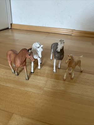 Schleich Pferde Sammlung, 4 Stück, 2010-2015