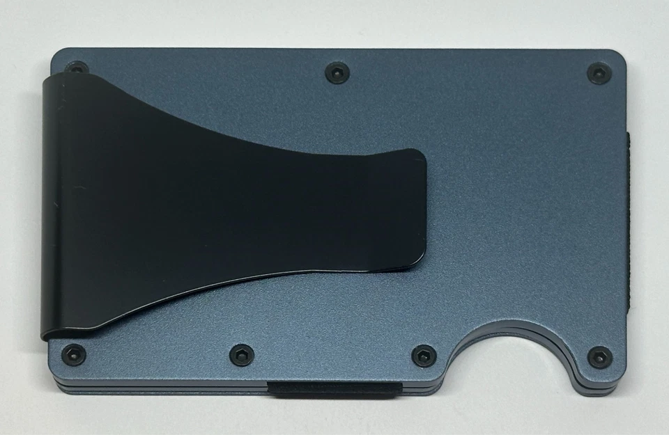 CCHS Dallas Cowboys Thin Metal RFID Blocking Slim Wallet Laser Engraved - Image 2 of 4