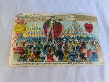 UNCLE SAM 1893 EXPOSITION HUB GORE Trade Card...