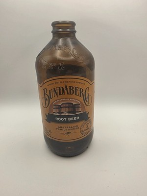 Bundaberg Root Beer 375ml Empty bottle 12.7 fl oz Australian Family Owned