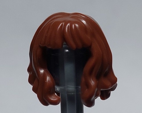 1x LEGO® Haare 37697 rotbraun reddish brown - Bild 1 von 1