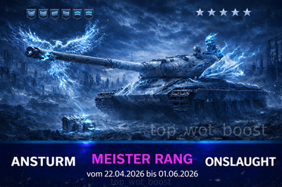 World of Tanks Onslaught 2026 / Ansturm Meister Rang / WOT / schnell und sicher