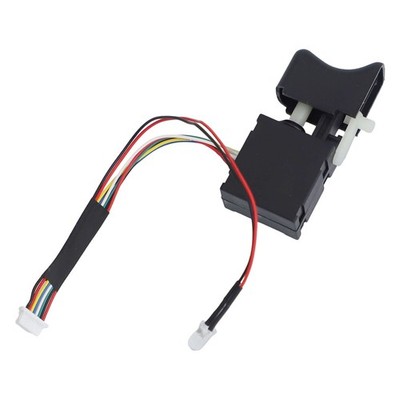 Für Dayi 2106 Triggerschalter Brushless Bohrmaschine mit Licht und 100mm Leitung