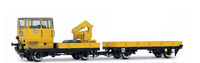 Rivarossi HR2990 DB Draisina KLV 53 Gelb Mit Krane, Analog, Dc, H0