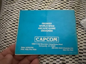 Nintendo NES Manual Only Captain Commando Section-Z