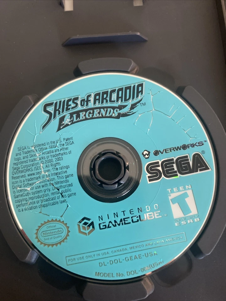 Skies of Arcadia Legends Nintendo GameCube CIB Tested Clean Disc - Image 3 of 4