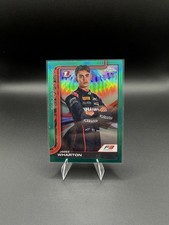 2025 Topps Chrome Formula 1 - F3 Drivers James Wharton #61 Teal Refractor /299