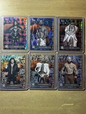 Lot of 35 Topps Chrome WWE Cactus Jack 2025 Refractor, #’D Red Black