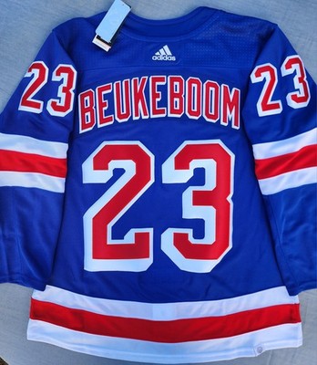 Jeff Beukeboom NY Rangers adidas Primegreen NHL Jersey Size 54-XL