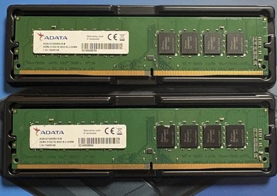 ADATA 16GB (2x8) DDR4 DIMM PC4-21300 Memory Module AD4U2133: TESTED WORKING