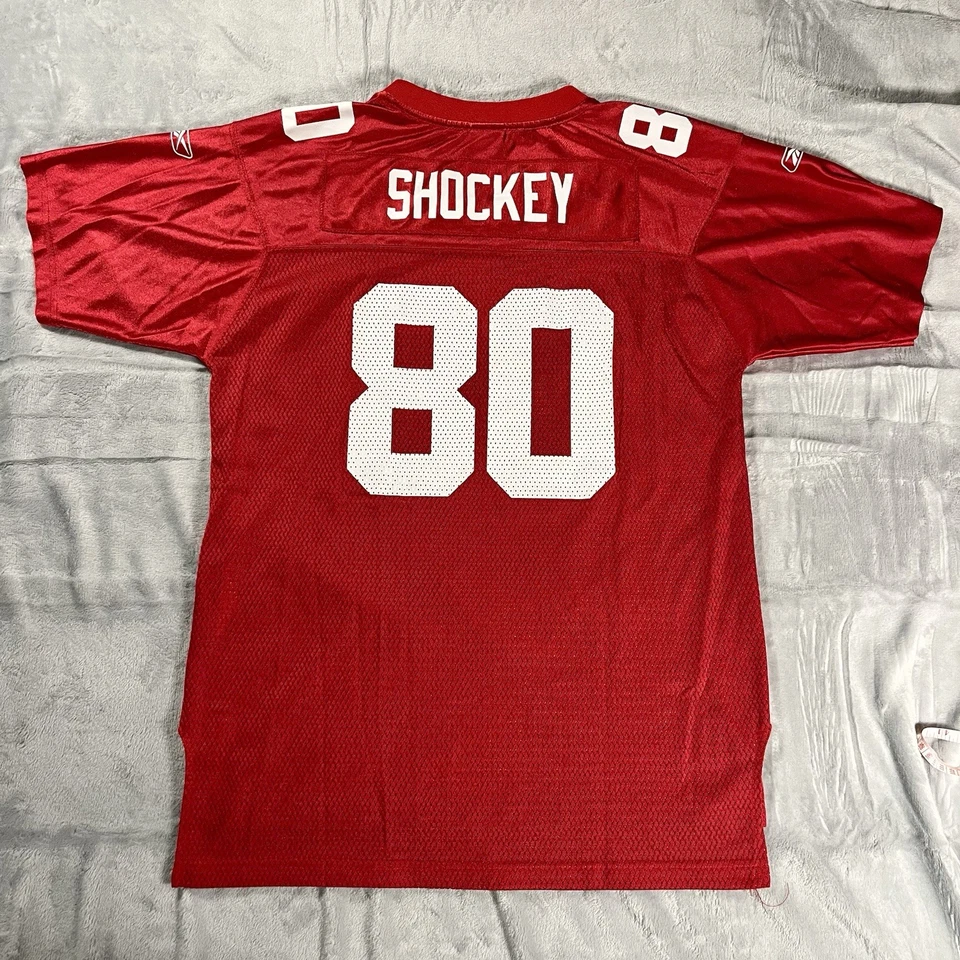 Camiseta Reebok On Field Youth XL Jeremy Shockey 80 New York Giants NFL Rara De Colección Foto 3 de 4