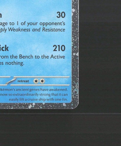 Palafin 062/197 Obsidian Flames Cosmos Holo Rare PARTIAL SWIRL Pokemon Card NM - Picture 6 of 10
