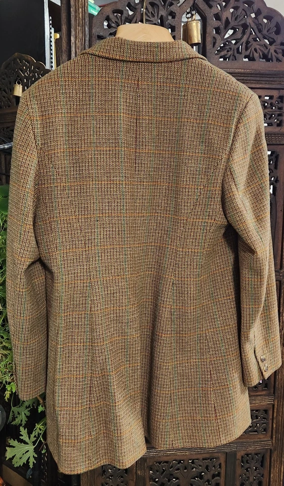 Laura Ashley London 100% Wool Blazer Jacket Size 12 Traditional Classic Preppy - Image 4 of 4