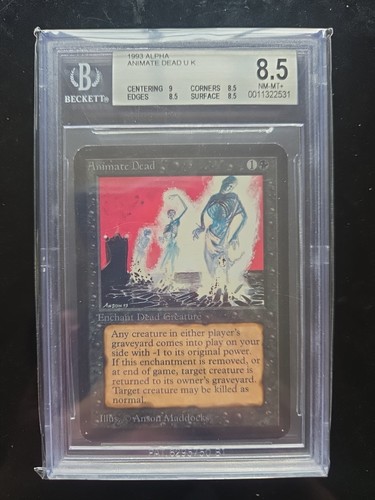MTG Alpha Animate Dead U K BGS 8.5