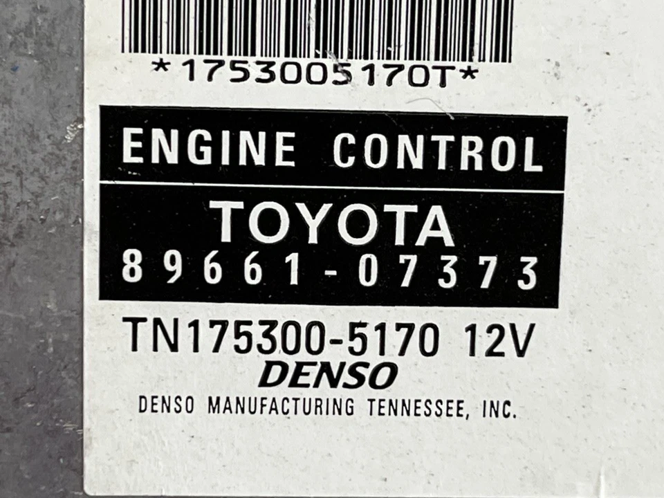 2004 TOYOTA AVALON ECU MÓDULO DE CONTROLE DE MOTOR 89661-07373 - Imagem 4 de 4
