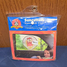 Vintage Looney Tunes Side Window Car Shade Warner Bros 16 By 16