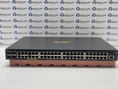 HP/Aruba JL262A 2930F 48 Port PoE+|4x 1GbE SFP Layer 3 Switch Grade B SKU 24914