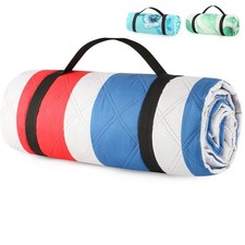 ANJ Outdoors Extra Large Waterproof Picnic Blankets Foldable Sandproof Beac...