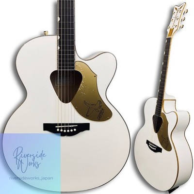 Gretsch G5022CWFE Rancher Falcon Jumbo White 2025
