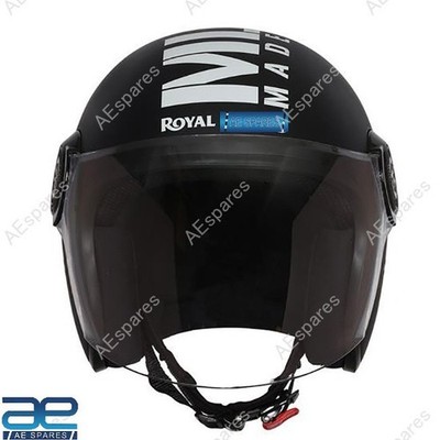 MLG Copter Face Long Visor Helmet For Royal Enfield Rider @VI