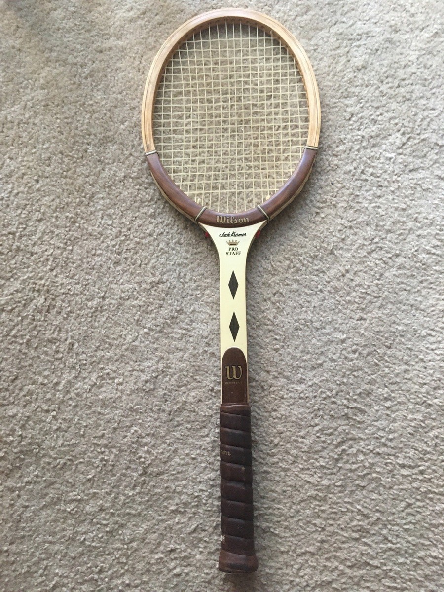 【WILSON】Jack Kramer Pro Staff 木製 ラケット 楽天市場】ヴィンテージラケット ウイルソン(WILSON) ジャック