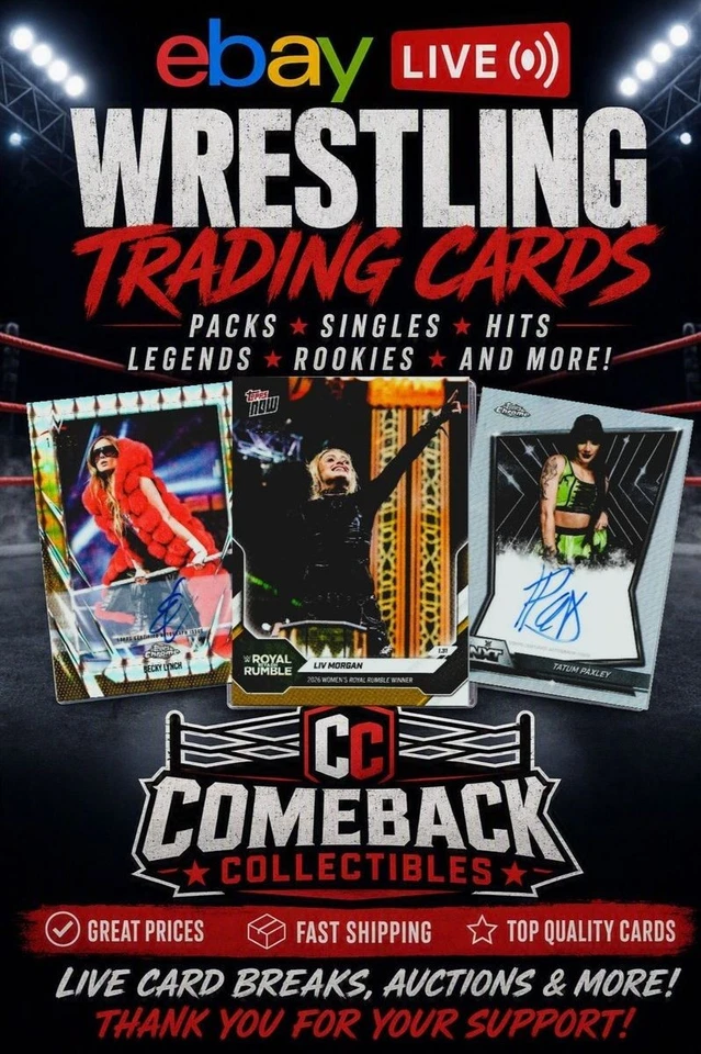 WWE Cosmic / Chrome / #'d / Autos! - $1 Starts